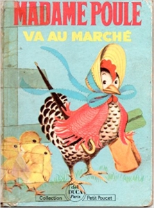 Collection MINOU (éditions del Duca) Madame-poule-va-au-marche